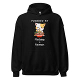 Powered By Anime & Ramen Pullover Hoodie - Anime Society Store