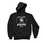 Just A Girl Who Really Loves Anime Hoodie - Anime Society Store