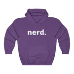 Nerd. Hoodie - Anime Society Store