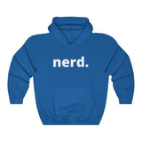 Nerd. Hoodie - Anime Society Store