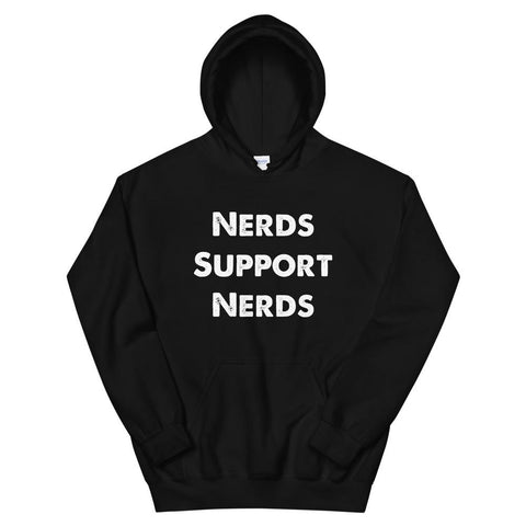 Nerds Support Nerds Hoodie - Anime Society Store