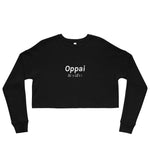 Oppai Crop Sweatshirt - Anime Society Store