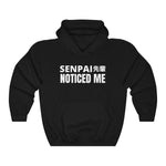 Senpai Noticed Me Hoodie - Anime Society Store