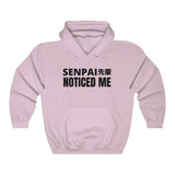 Senpai Noticed Me Hoodie - Anime Society Store