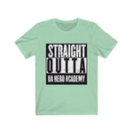 Straight Out Of UA Academy T-Shirt - Anime Society Store